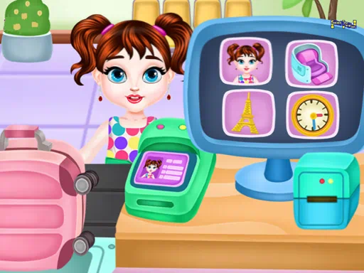 เกมการเดินทางสนามบิน Baby Taylor