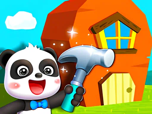 เกมออกแบบบ้านแพนด้าน้อย