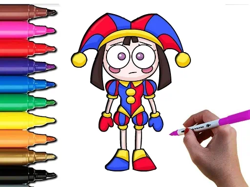 เกมระบายสีปอมนี