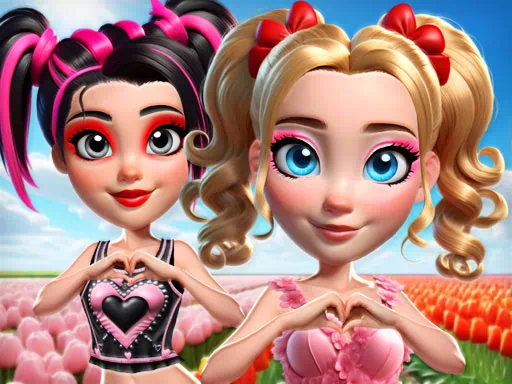 เกม Vibrant Hearts Glamour Vs Punk