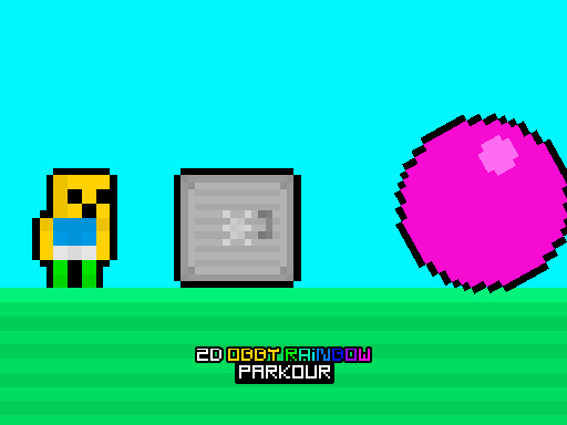 เกม 2d Obby Rainbow Parkour