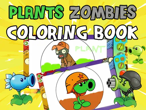เกมระบายสี Plants Vs Zombies