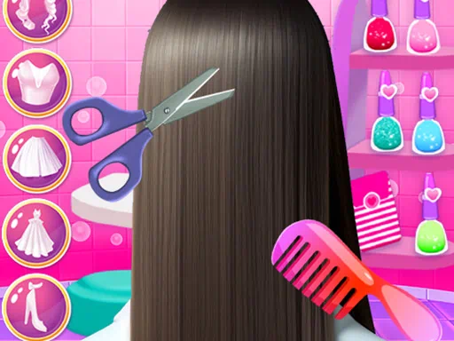 เกมแต่งตัวสาวร้านทำผม