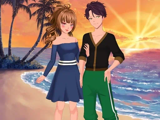 เกมแต่งตัวคู่รักอนิเมะ 1