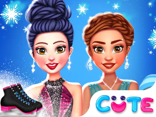 เกมแต่งตัวสเก็ตน้ำแข็งฤดูหนาวของเจ้าหญิง
