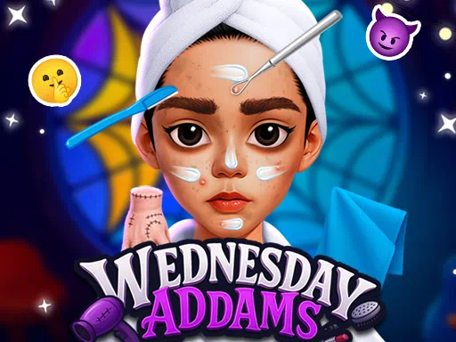 เกมร้านเสริมสวยวันพุธ Addams