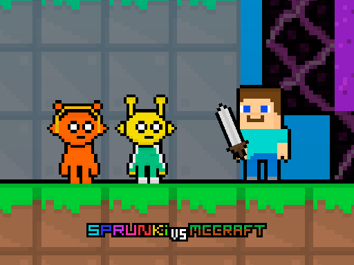 เกม Sprunki Vs Mccraft