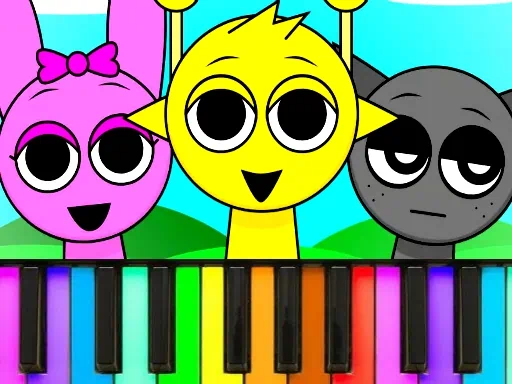 เกม Sprunki Piano Explorer