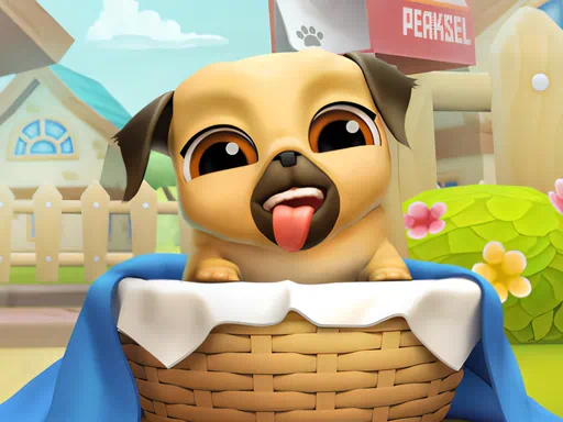 เกม 3D การดูแลลูกสุนัขสุดน่ารักของฉัน