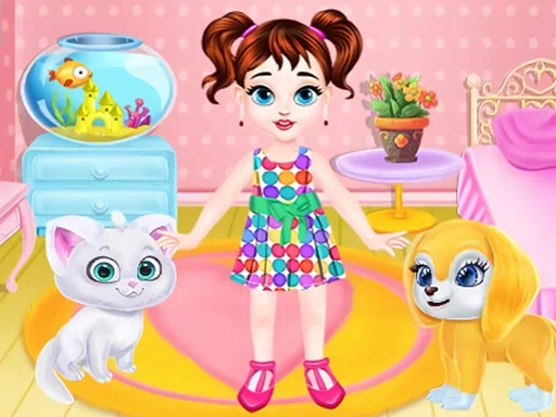 เกม Baby Taylor Pet Grooming Day