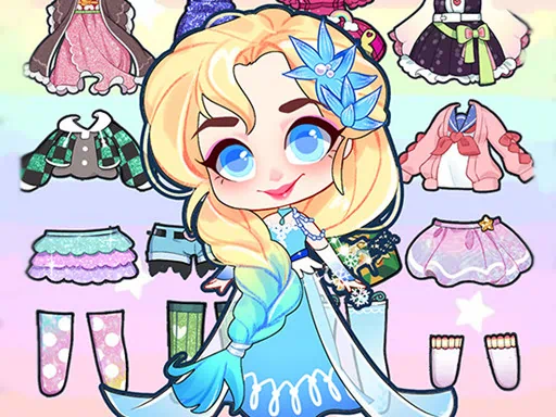 เกมแต่งตัวตุ๊กตาผม