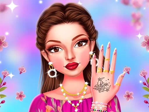 เกมออกแบบเล็บฤดูใบไม้ผลิของเหล่าคนดัง