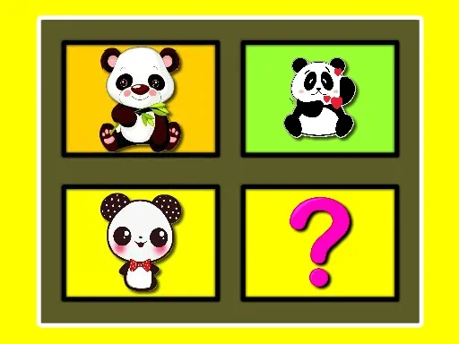 เกมฝึกความจำแพนด้าน้อย