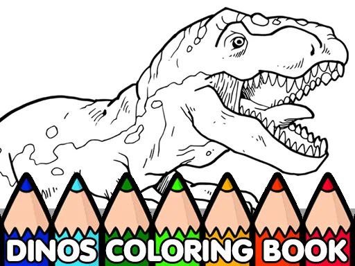 เกมระบายสีไดโนเสาร์