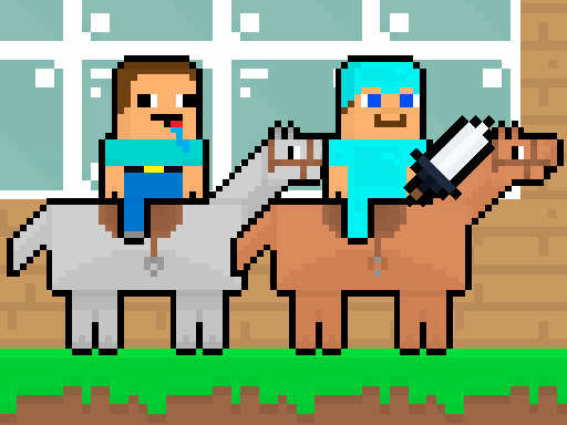 เกม Noob Vs Pro Horsecraft
