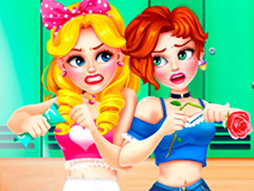 เกมร้านเสริมสวยสาวโรงเรียนต่อสู้