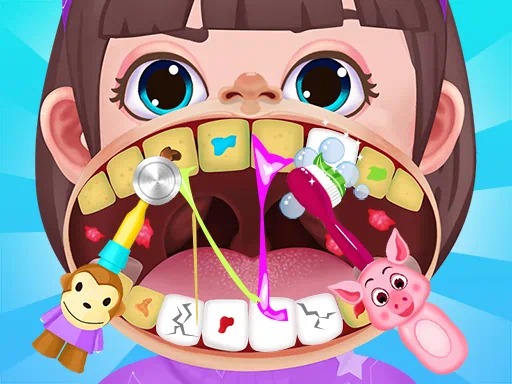 เกมการดูแลทันตแพทย์โรงพยาบาลเด็ก