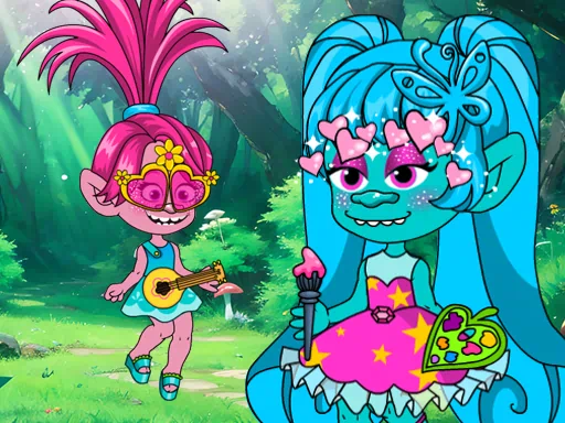 เกมสร้างแฟชั่น Chibi Troll