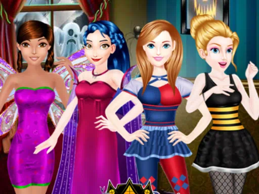 เกมแต่งตัวปาร์ตี้ฮาโลวีนของราชวงศ์