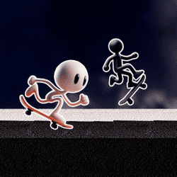 เกม Stickman สีดำและสีขาว